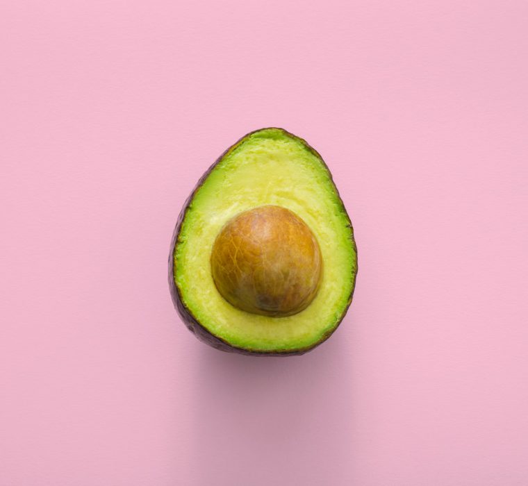 The avocado show bar design cover image. An open avocado.